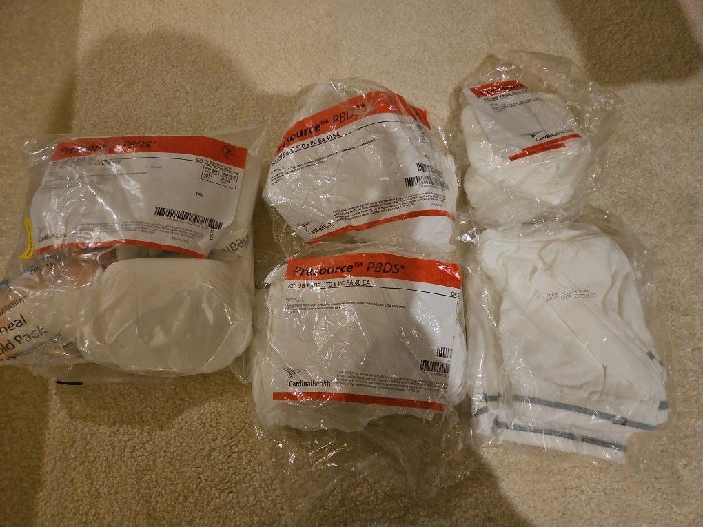 FREE unused postpartum recovery kit