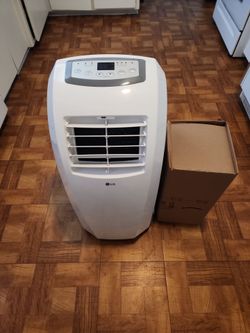 LG portable air conditioner model LP1015WNRY7 10000 Btu. $220 Fontana.