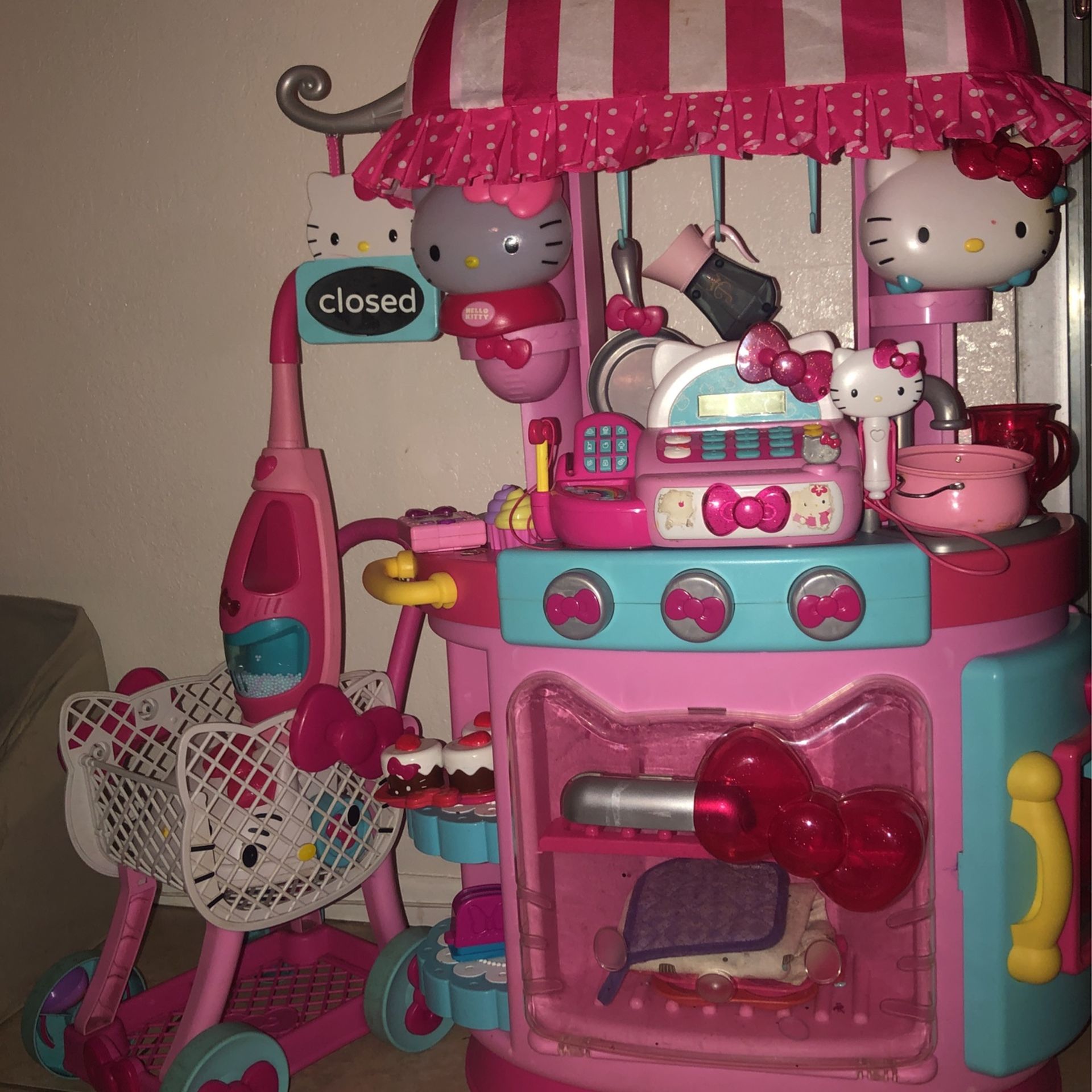 Hello Kitty Kitchen Cafe & Accessories Collection Rare Items
