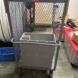 Rolling steel carts