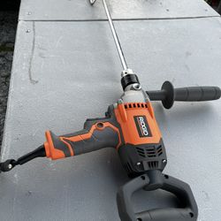 New Ridgid Mud Mixer Drill 1/2”