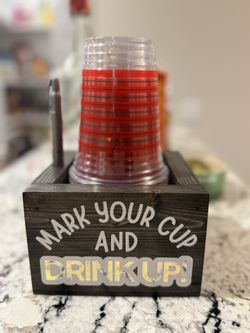 Handmade Solo Cup Holder 