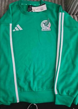 Adidas Mexico National Team FMF DNA Crewneck Sweatshirt Size L/XL