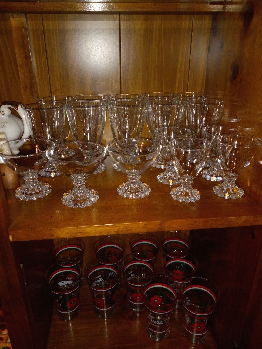 Vintage Candlewick Glasses