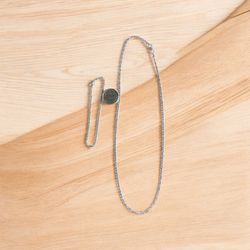 .925 Silver Necklace And Bracelet