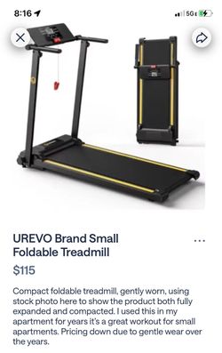 UREVO Foldable Treadmill