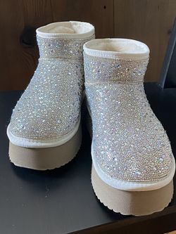 Corkys Rhinestone Sparkle Boots – Women’s Size 8
