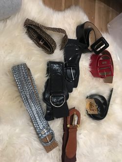 Belts all fit medium-Large