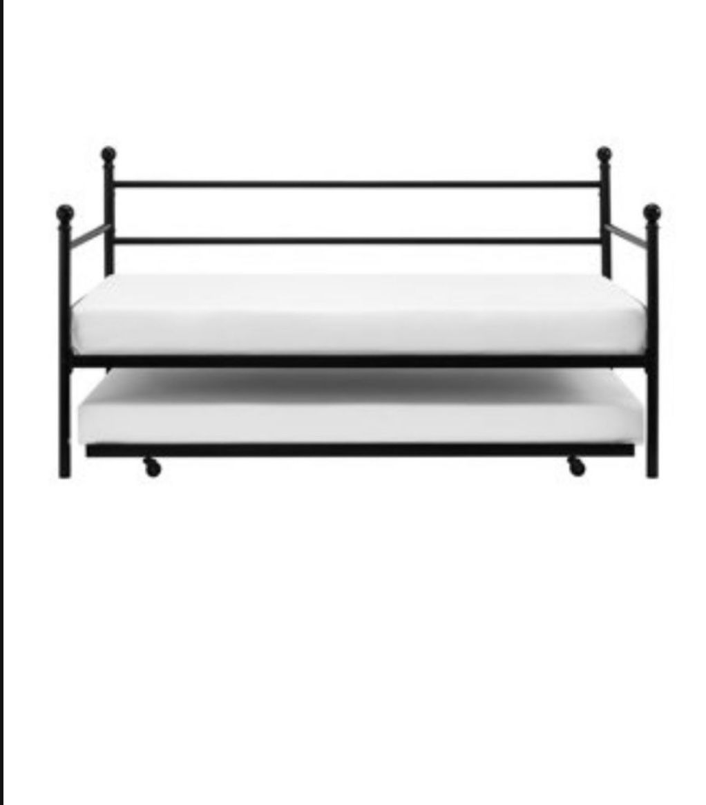 Day Bed With Trundle Black for Sale in Fullerton, CA OfferUp