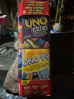 Mattel 6 Card Games Mega Pack