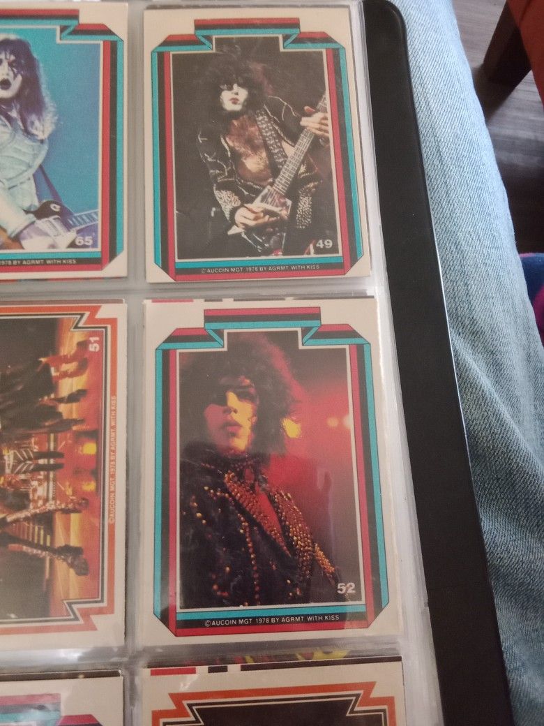 Original 1978 Aucoin Management #52 Paul Stanley Kiss Trading Card