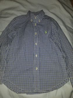 Polo shirt size 5 youth