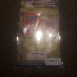 2 Sided College Garden Flag 