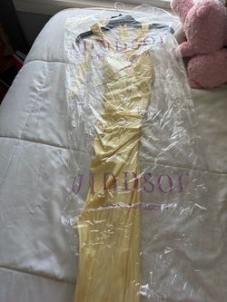 Baby Yellow Formal Dress
