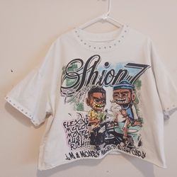SHION7 CROPPED T SHIRT