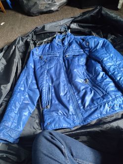 Blue Men's Jacket - Used - Size (add size if you know