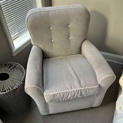 Baby Swivel Chair with Ottoman | Pottery Barn 