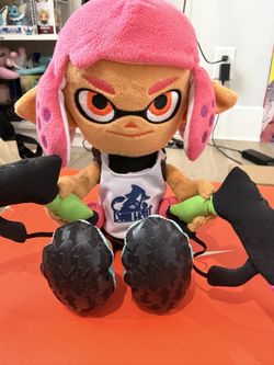 Splatoon pink inkling plush