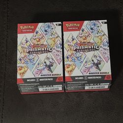 Prismatic Evolutions Booster Bundle