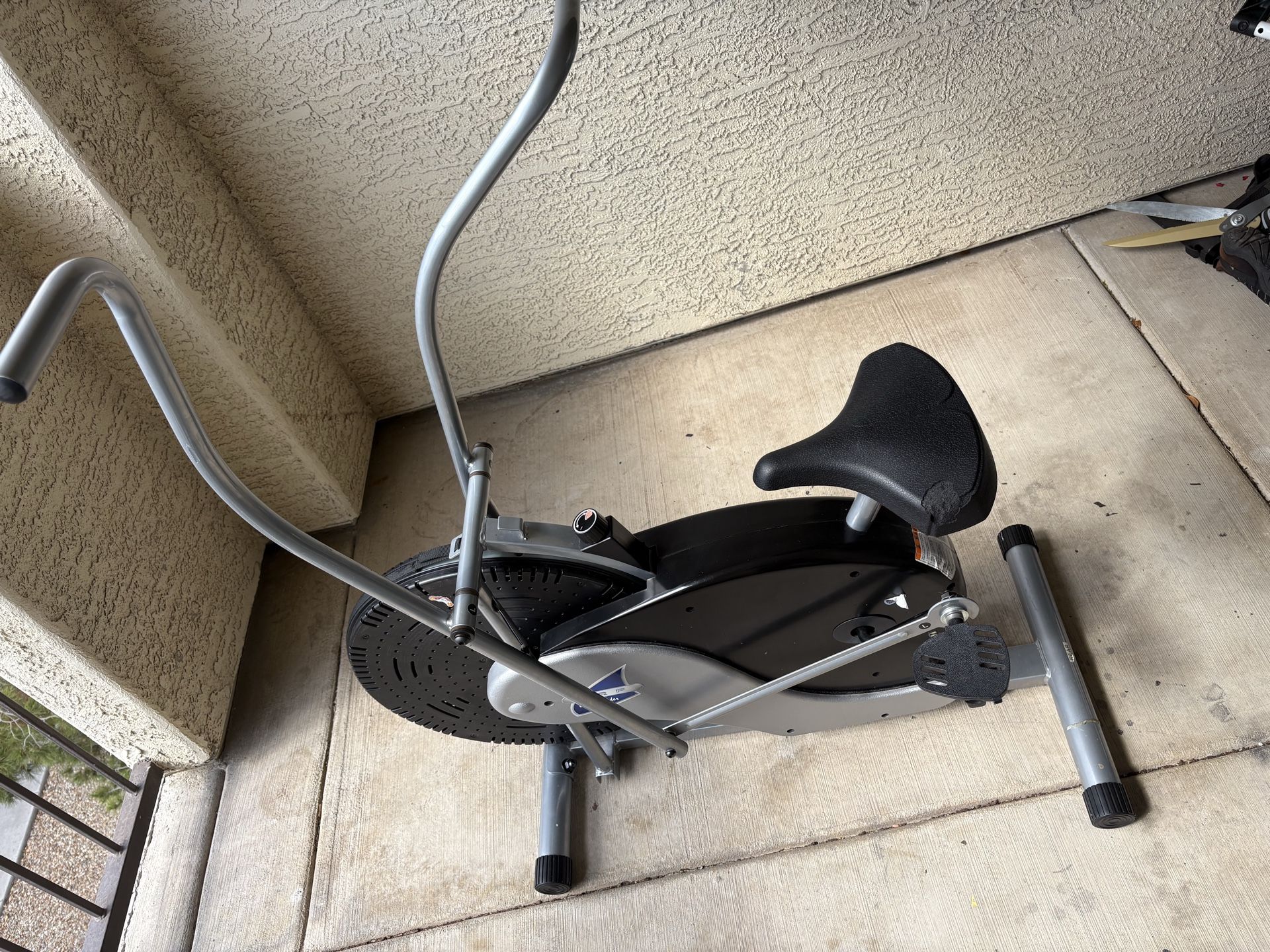 Body Rider Exercise Bike BRF Air Resistance Stationary Bike