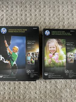 Four Packs Of HP Photo Paper