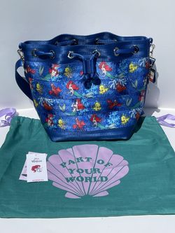 Disney Harveys Little Mermaid Park Hopper and Part of Your World Dust Bag