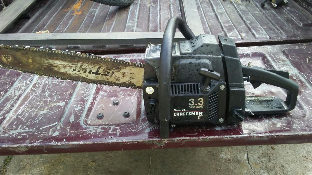 Sears best craftsman 3.3 chainsaw deals