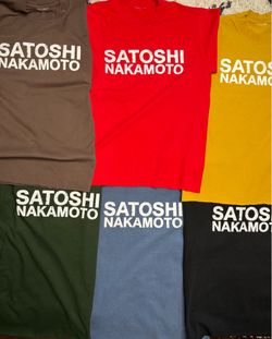 Satoshi Nakamoto T shirt