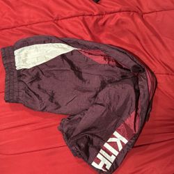 KITH EXTRA SMALL NYLON JOGGERS
