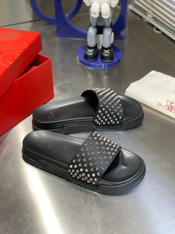 Red bottom slides