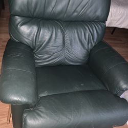 Dark Green Chair For Sale 
