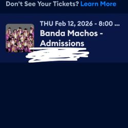 Banda Machos Tickets..@yaamava Casino Feb12th