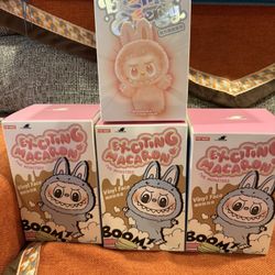 Labubu, big into energy & macaron