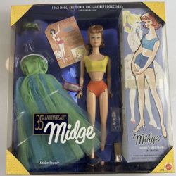 35th Anniversary Midge Barbie By Mattel 1997