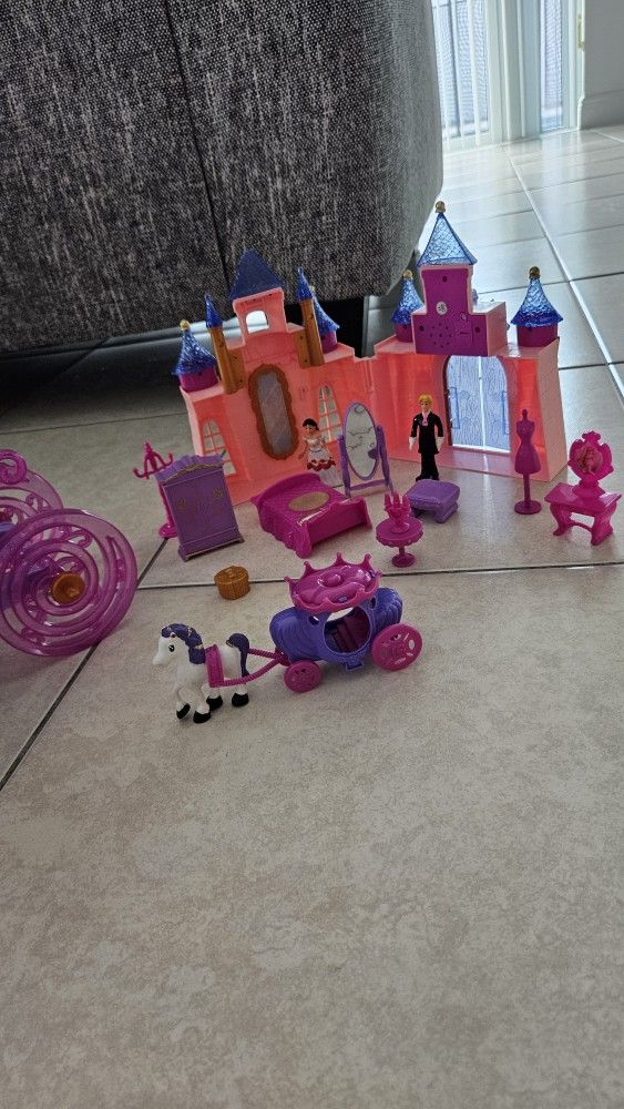 Castillo y Carruaje de Princesas