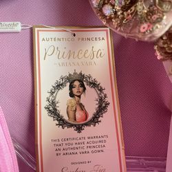 Rose Gold  Quinceañera Dress 