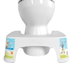 Moving sale! Step and Go Toilet Stool 7" - Bathroom Squat Stool