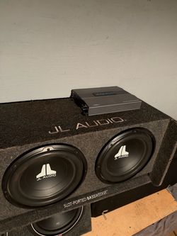 JL audio 12’s
