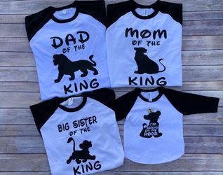 Lion King Birthday Shirts