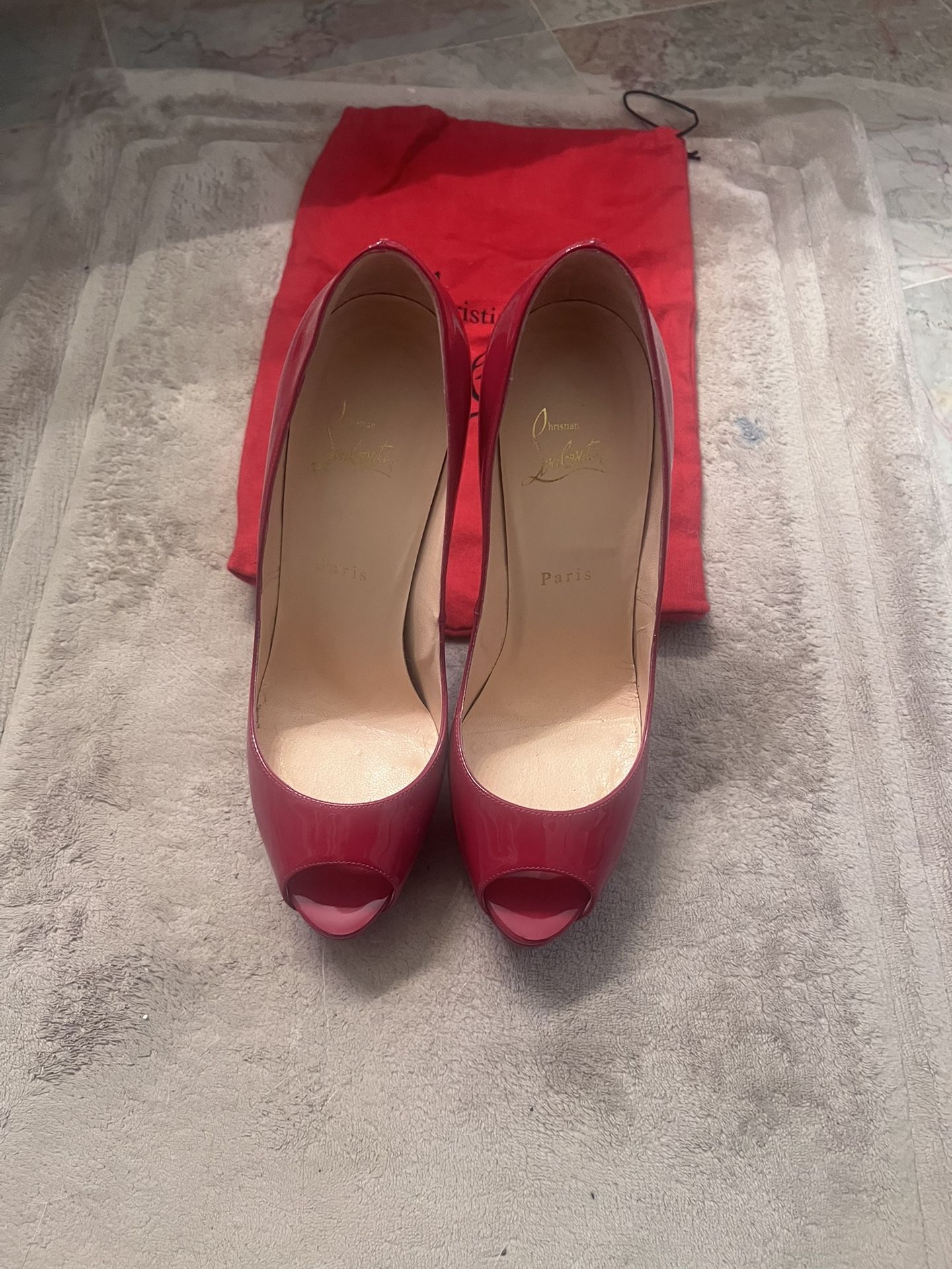 LV Red Bottoms Sz 40
