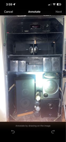 Speaker setup