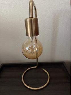 Two antique lamps