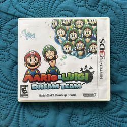 Mario And Luigi Dream Team For 3DS