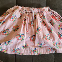 Mini Boden Floral Skirt Size 3/4