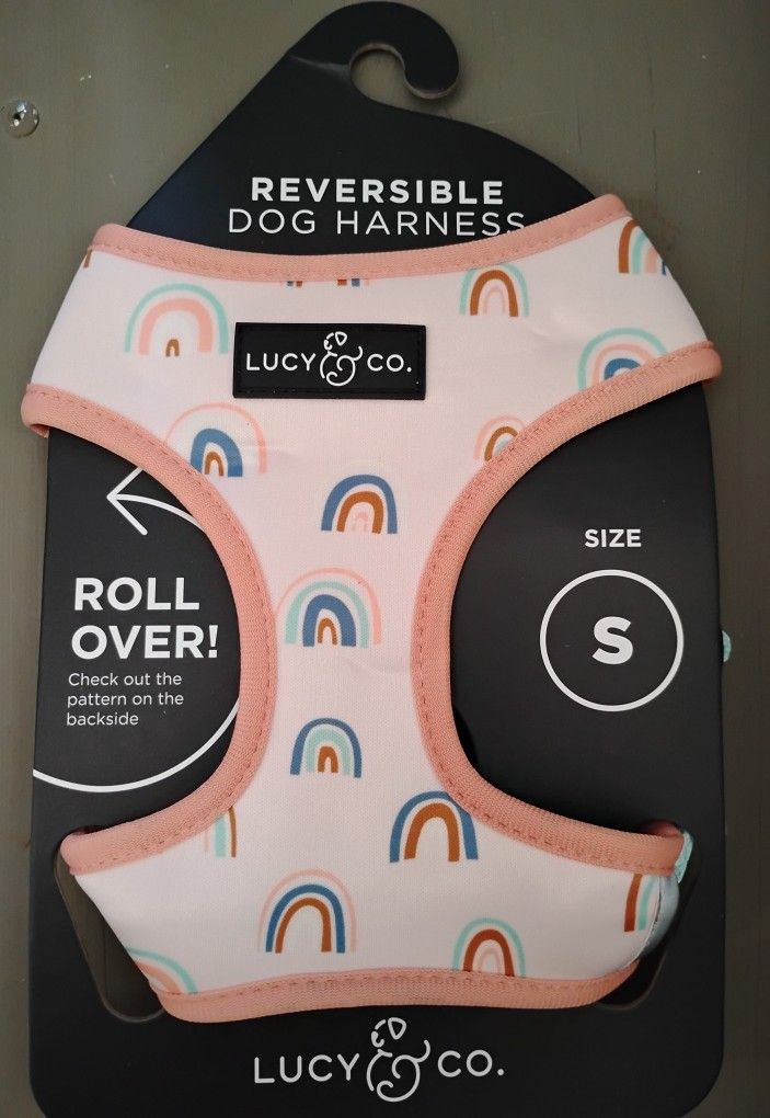 Lucy And Co. Dog Harness New!! Reversible Size Small