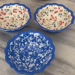 NEW Vintage Pioneer Woman Dip Bowl