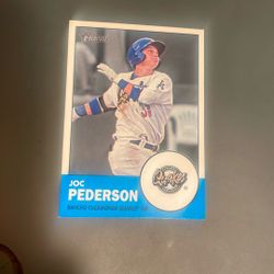 Joc Pederson Topps 2012 Baseball Card 