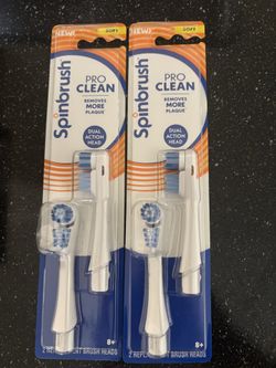 Spin brush Pro Clean Head replacements