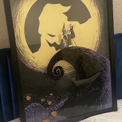 The Nightmare Before Christmas Wall Art