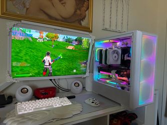 White Gaming Pc Computer Desktop RTX 3070 / i7-11700K